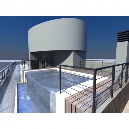 OPORTUNIDAD PUERTO NORTE - Un dormitorio, balcon.  Amenities en terraza vista al rio. U$S 40.000 + CUOTAS!