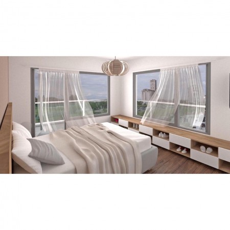 OPORTUNIDAD PUERTO NORTE - Un dormitorio, balcon.  Amenities en terraza vista al rio. U$S 40.000 + CUOTAS!
