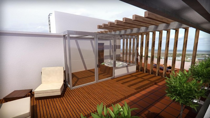 Unidades Un dormitorio con balcón - Amenities - Financiacion - Ciudad de San Lorenzo