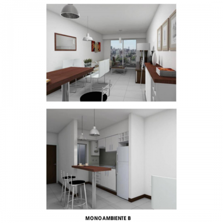Monoambiente - Balcon aterrazado - Entrega inmediata - Calidad y Diseño - Rodriguez 1100