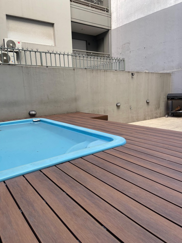 ALQUILER DUPLEX UN DORMITORIO CON PATIO. Amenities. Corrientes y Pellegrini