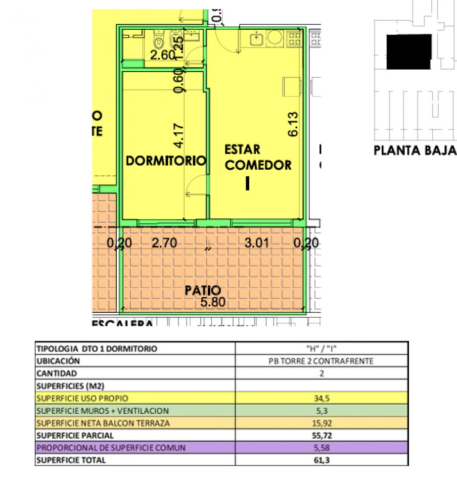 Oportunidad en BARRIO MATIN - Depto UN DORMITORIO - FINANCIACION