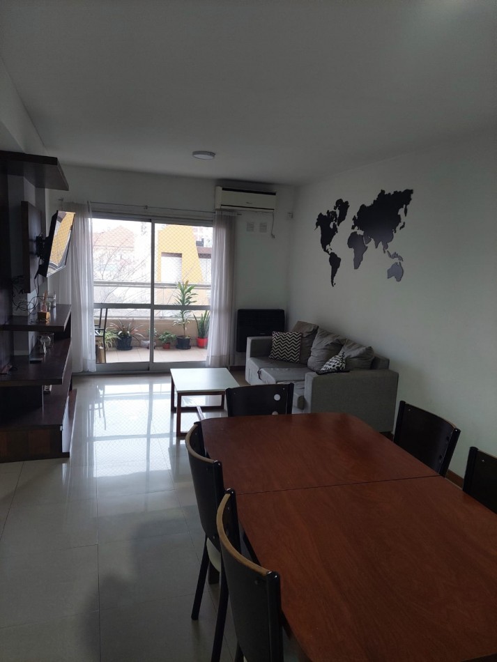 Hermoso departamento en alquiler en Abasto. Dos dormitorios. Amenities