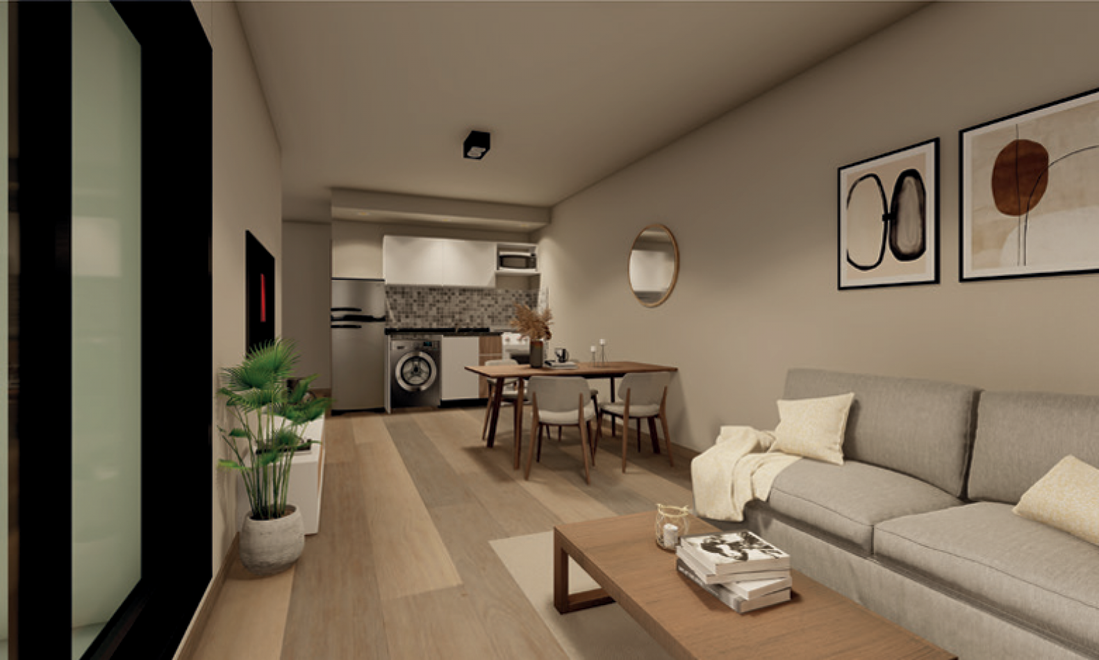 EN VENTA. Depto 1 dormitorio a estrenar. Entrega 2027. Paraguay 1080