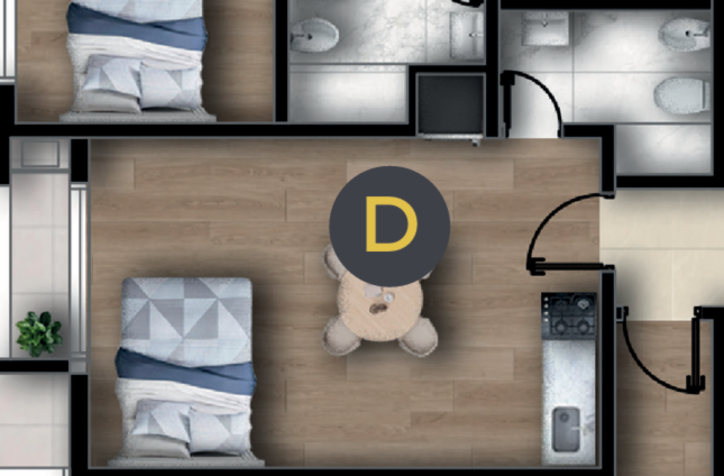EN VENTA. Monoambientes a estrenar. Entrega 2027. Paraguay 1080