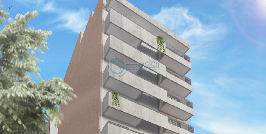 DOS DORMITORIOS al frente - Balcón o patio - Terraza con quincho y parrillero - Edificio en construcción - FINANCIACION 