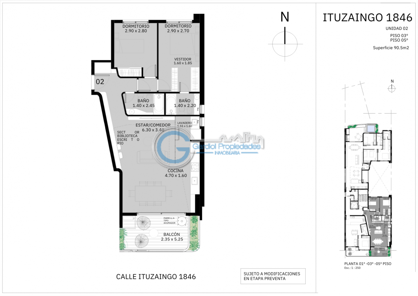 EN VENTA - Departamento DOS DORMITORIOS, balcon - AMENITIES - FINANCIACION - BARRIO ABASTO, ROSARIO