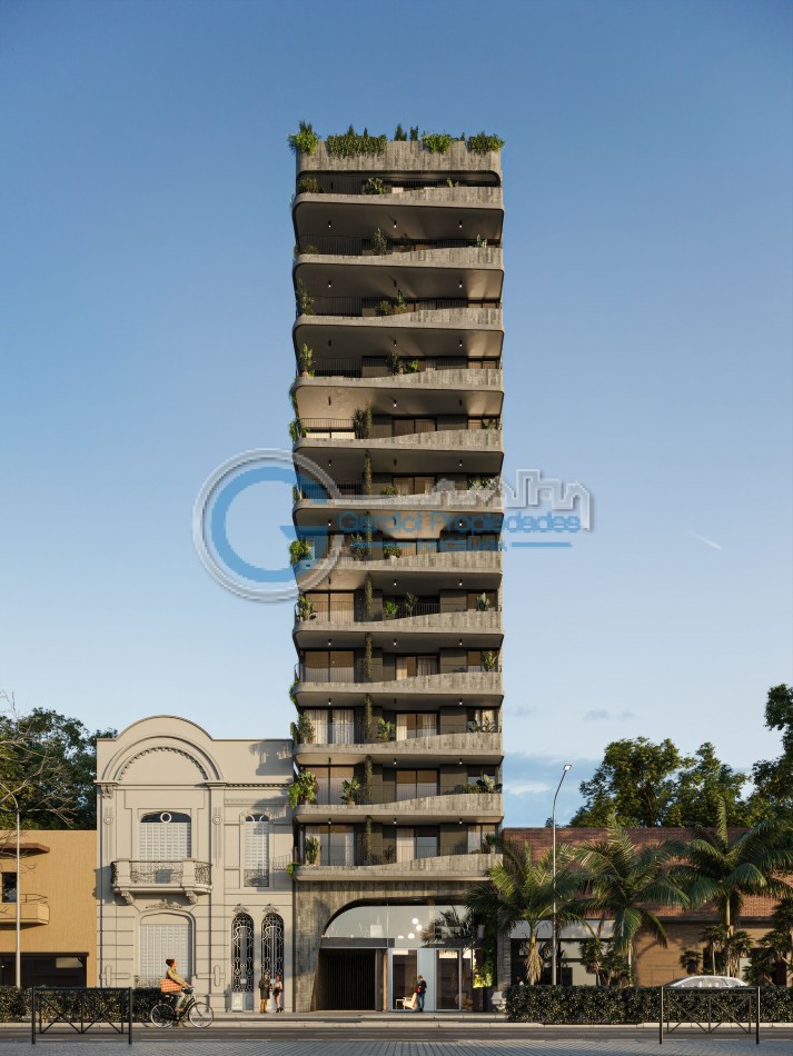 DOS DORMITORIOS, balcon al frente - Amenities - FINANCIACION - Entrega Septiembre 2027 - Av. Pellegrini 900