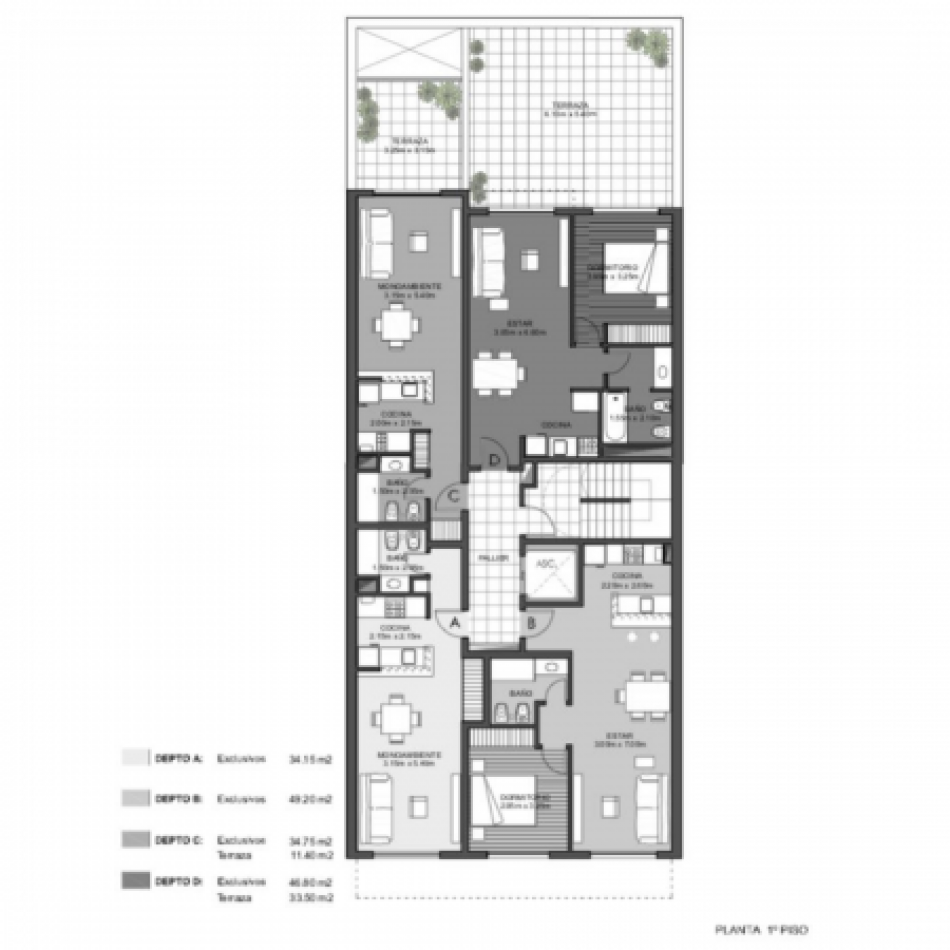 VENTA MONOAMBIENTES a estrenar  - Entrega INMEDIATA - Zeballos 2200