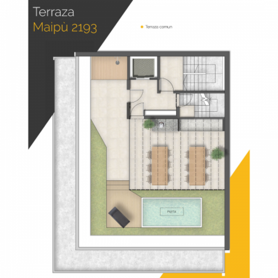 VENTA DEPARTAMENTO UN DORMITORIO  - Amenities - Posibilidad Cochera - PROXIMA ENTREGA.  Maipu 2100