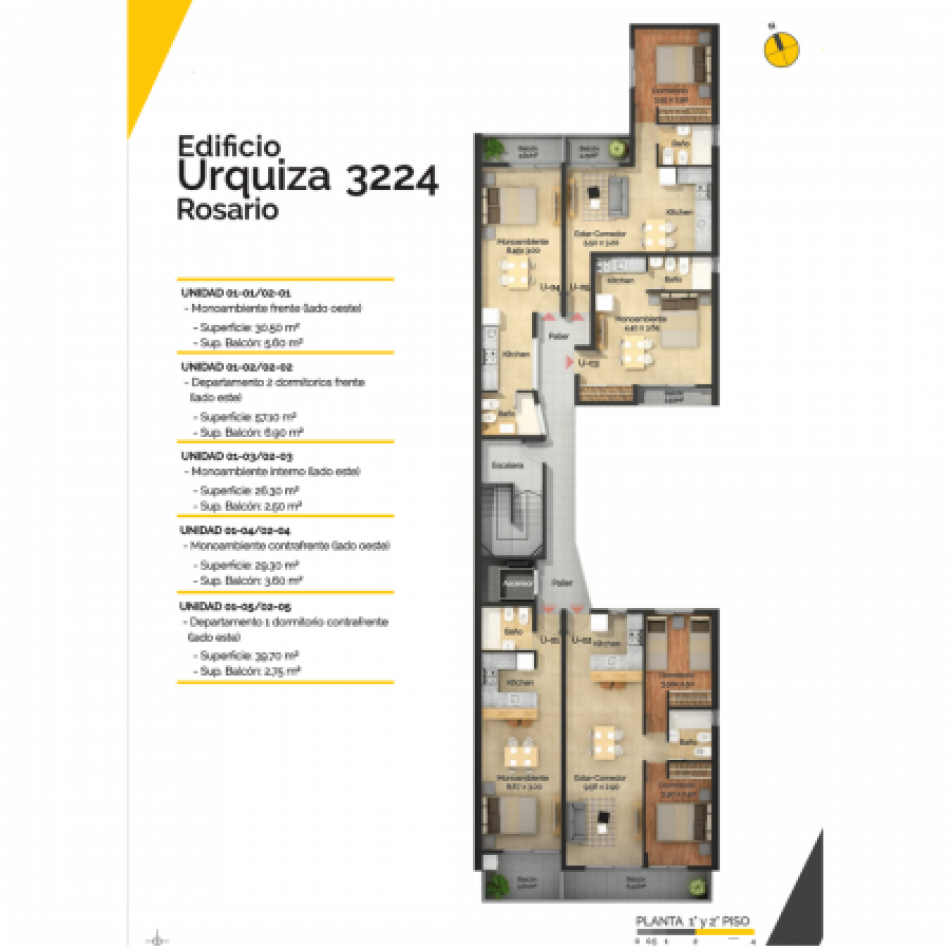 VENTA Ambiente unico con balcon - ENTREGA INMEDIATA - Urquiza 3200 