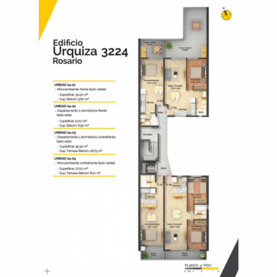 VENTA Ambiente unico con balcon - ENTREGA INMEDIATA - Urquiza 3200 