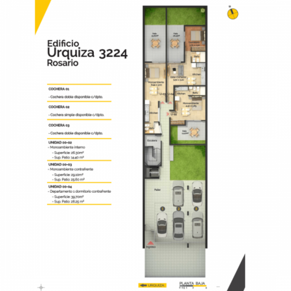 VENTA Ambiente unico con balcon - ENTREGA INMEDIATA - Urquiza 3200 